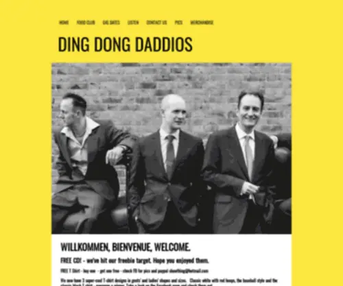 Dingdongdaddios.com(Ding Dong Daddios) Screenshot