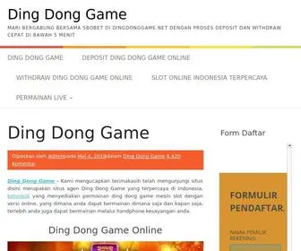 Dingdonggame.net(Ding Dong Game) Screenshot