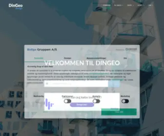 Dingeo.dk(Geodata på alle adresser i hele Danmark) Screenshot