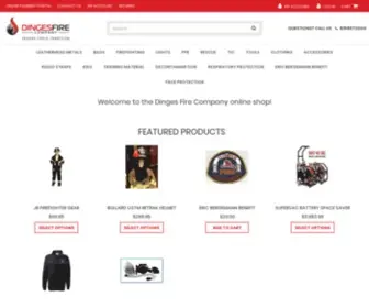 Dingesfire.com(Dinges Fire Company) Screenshot