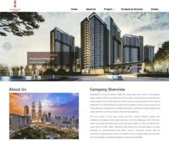 Dingfeng.com.my(Ding Feng Group Sdn Bhd) Screenshot