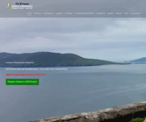 Dinglemarathon.ie(Ireland's most scenic marathon) Screenshot