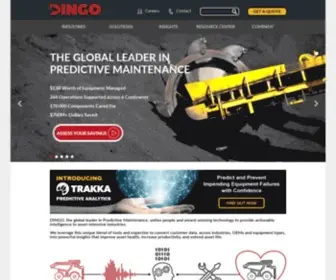 Dingo.com(Equipment Maintenance Software) Screenshot