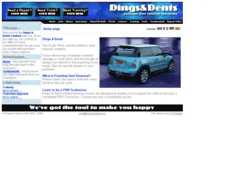 Dingsanddents.co.uk(Dings & Dents) Screenshot