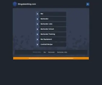 Dingsbeerblog.com(Ding's Beer Blog) Screenshot