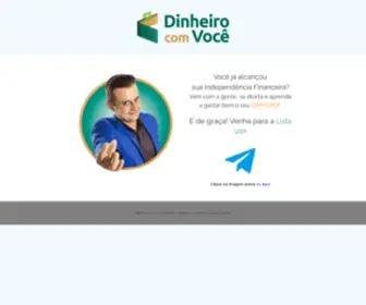 Dinheirocomvoce.com.br(Dinheiro com Você) Screenshot