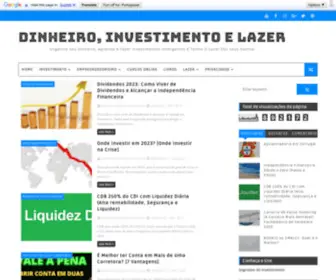 Dinheiroinvestimentoelazer.com(Dinheiro, Investimento e Lazer) Screenshot