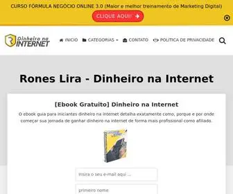 Dinheironainter.net(Dinheiro na Internet) Screenshot