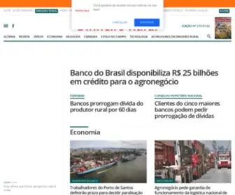Dinheirorural.com.br(Dinheiro Rural) Screenshot