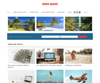 Dinhmark.com(Dinh Mark) Screenshot