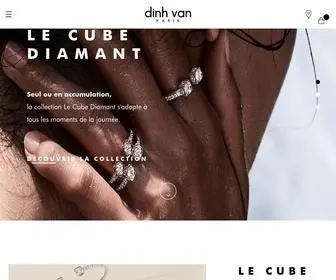 Dinhvan.com(Site officiel et boutique en ligne dinh van) Screenshot