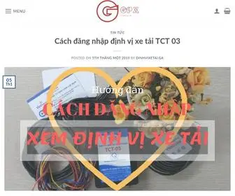 Dinhvixetai.ga(Định vị xe tải) Screenshot