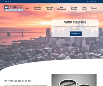 Dinicolains.com(DiNicola Insurance Services) Screenshot