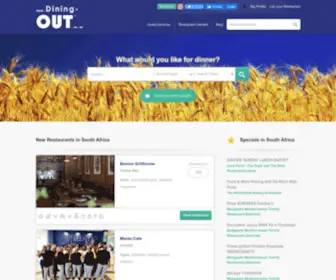 Dining-Out.co.za(Your South African Restaurant Guide) Screenshot