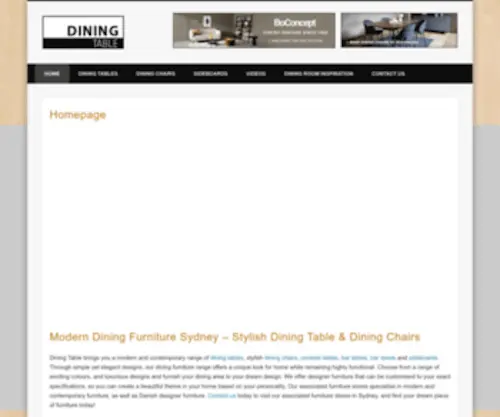 Dining-Table.com.au(Dining Table) Screenshot