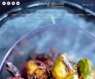 Diningabode.com.au(Catering Sydney) Screenshot