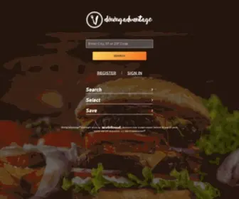 Diningadvantage.com(Dining Advantage) Screenshot
