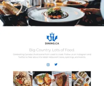 Dining.ca(Dining Canada) Screenshot