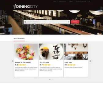 Diningcity.co.za(The best price for restaurants) Screenshot