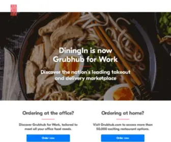Diningin.com(Corporate Food Delivery) Screenshot