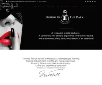 Dininginthedarkkl.com(Dining In The Dark KL) Screenshot