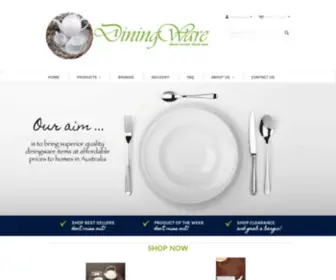 Diningware.com.au(Dining Ware Dot Com.Au) Screenshot
