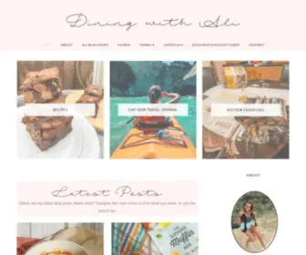 Diningwithali.com(DINING WITH ALI) Screenshot