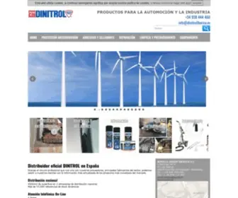 Dinitroliberica.es(Dinitrol España) Screenshot