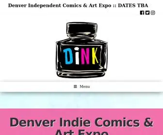Dinkdenver.com(Comics, Graphic Novels, Words and Pictures, Comic Art, Indie Comics, Indie Art) Screenshot