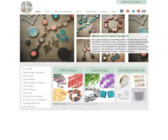 Dinkdesign.ie(Beads & Jewellery Making Supplies) Screenshot