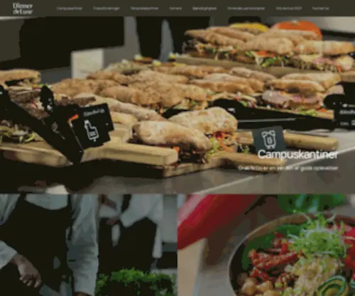 Dinnerdeluxe.dk(Mad til firmaevents frokost og begivenheder) Screenshot