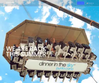 Dinnerintheskypc.com(Dinner In The Sky) Screenshot