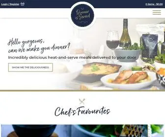 Dinnerisserved.com.au(Dinner Is Served) Screenshot