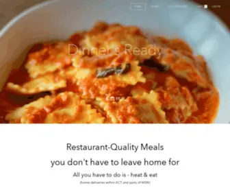 Dinnersready.com.au(Dinners Ready Meals) Screenshot