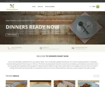 Dinnersreadynow.com.au(Ready When You Are) Screenshot