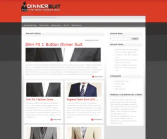 Dinnersuit.org(Dinner Suits) Screenshot