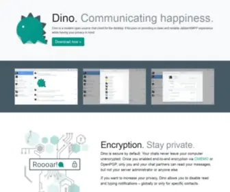 Dino.im(Communicating happiness) Screenshot