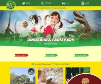 Dinoandfarmpark.co.uk(Dinosaur and Farm Park) Screenshot