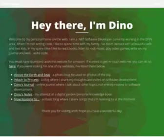 Dinobansigan.com(Dino Bansigan) Screenshot