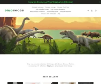 Dinogoods.com(Cute Dinosaur Necklaces) Screenshot