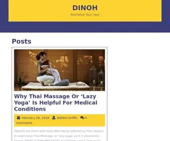 Dinoh.org(Revitalize Your Soul) Screenshot