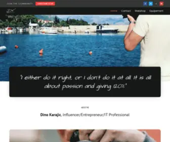 Dinokarajic.com(Dino Karajic) Screenshot