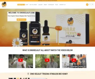 Dinokelulut.com(Raw Kelulut Stingless Bee Honey Malaysia) Screenshot