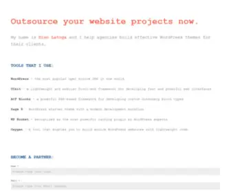 Dinolatoga.com(Crafting Smart Websites) Screenshot