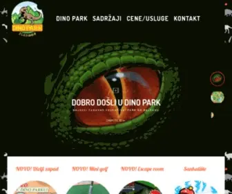 Dinopark.rs(Dino park Zlatibor) Screenshot