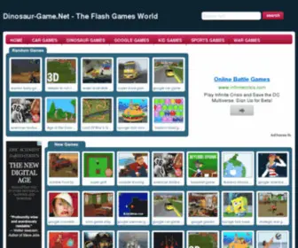 Dinosaur-Game.net(Dinosaur game) Screenshot