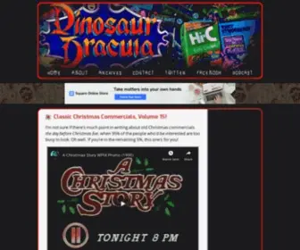 Dinosaurdracula.com(Dino Drac is a never) Screenshot
