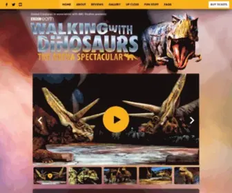 Dinosaurlive.com(Walking With Dinosaurs) Screenshot