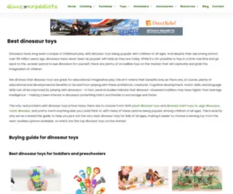 Dinosaurmodeltoys.com(Best dinosaur toys) Screenshot