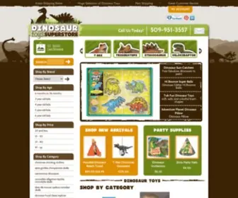 DinosaurtoyssuperStore.com(Dinosaur Toys Superstore) Screenshot